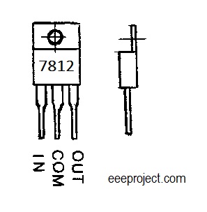 IC 7812 Voltage regulator Pin and Circuit Explained