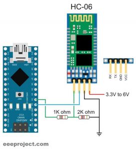 Arduino And Bluetooth Module [ HC-06 And HC-05 ] - EEE PROJECTS