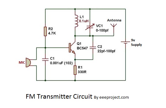 Basic Fm Circuit Diagram